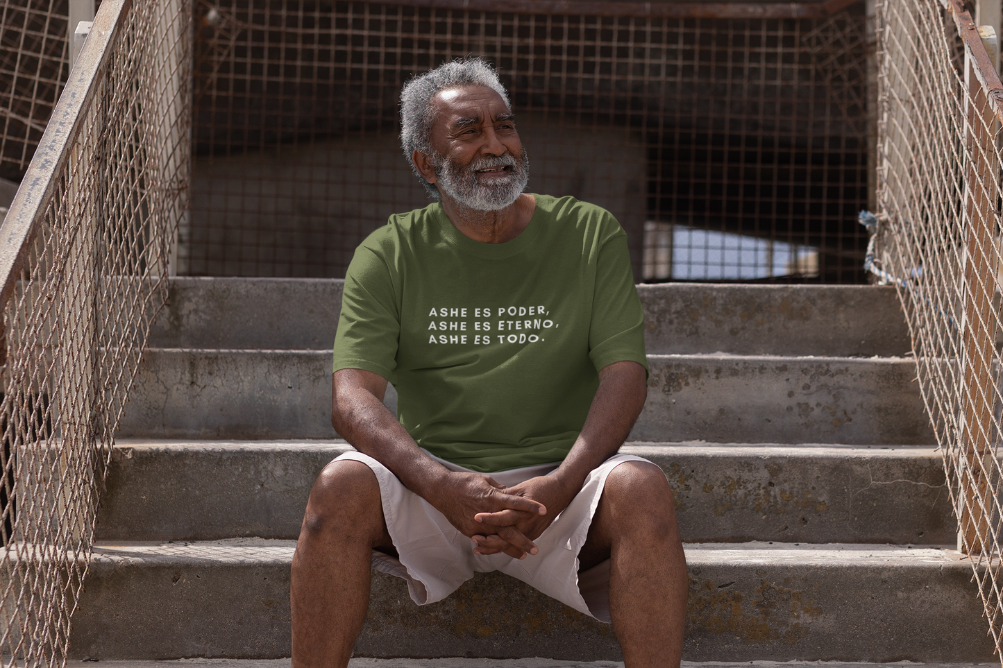 Ashe Short Sleeve Men T-Shirt 100% Cotton