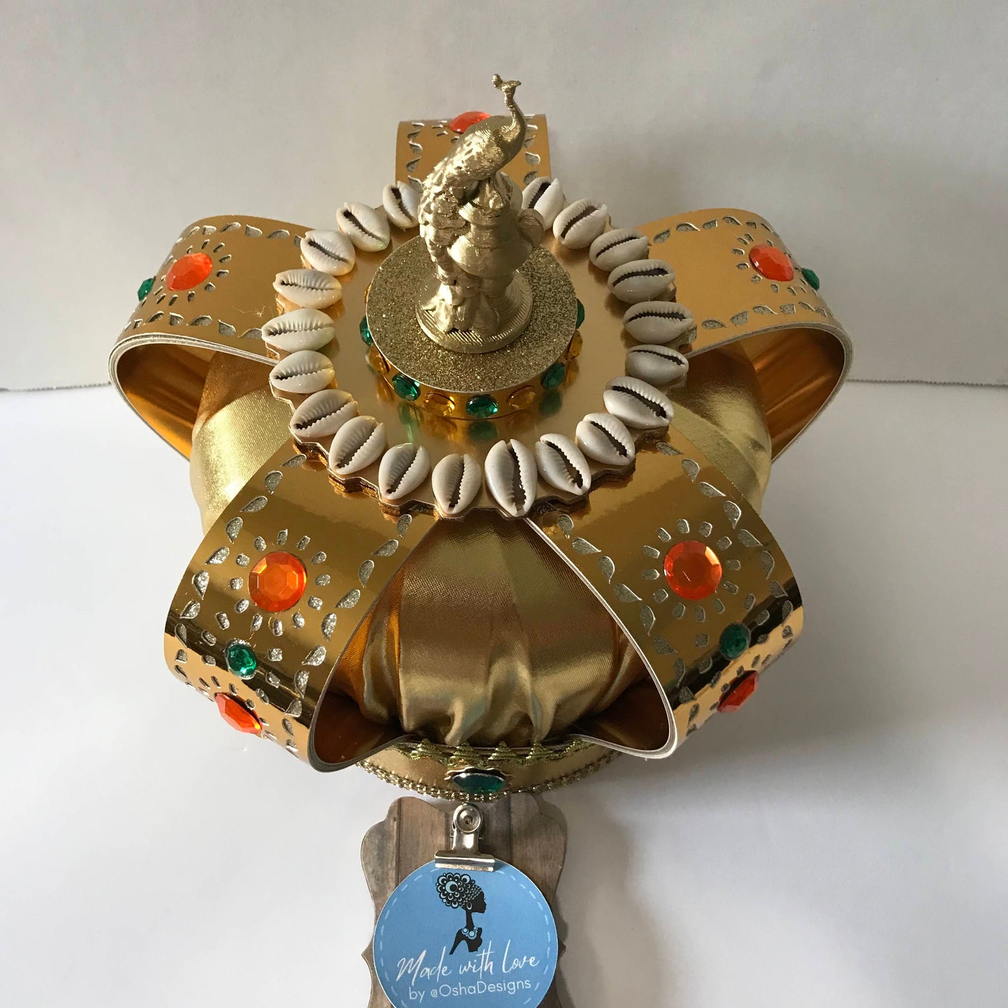Oshun Ololodi Gold Crown