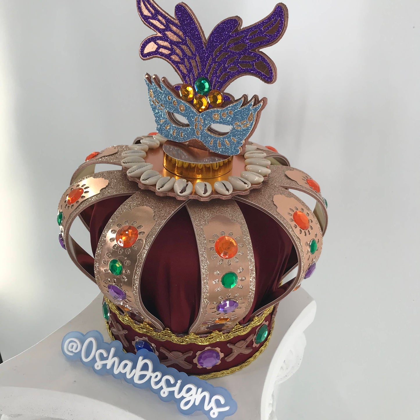 Oya Crown with Masquerade