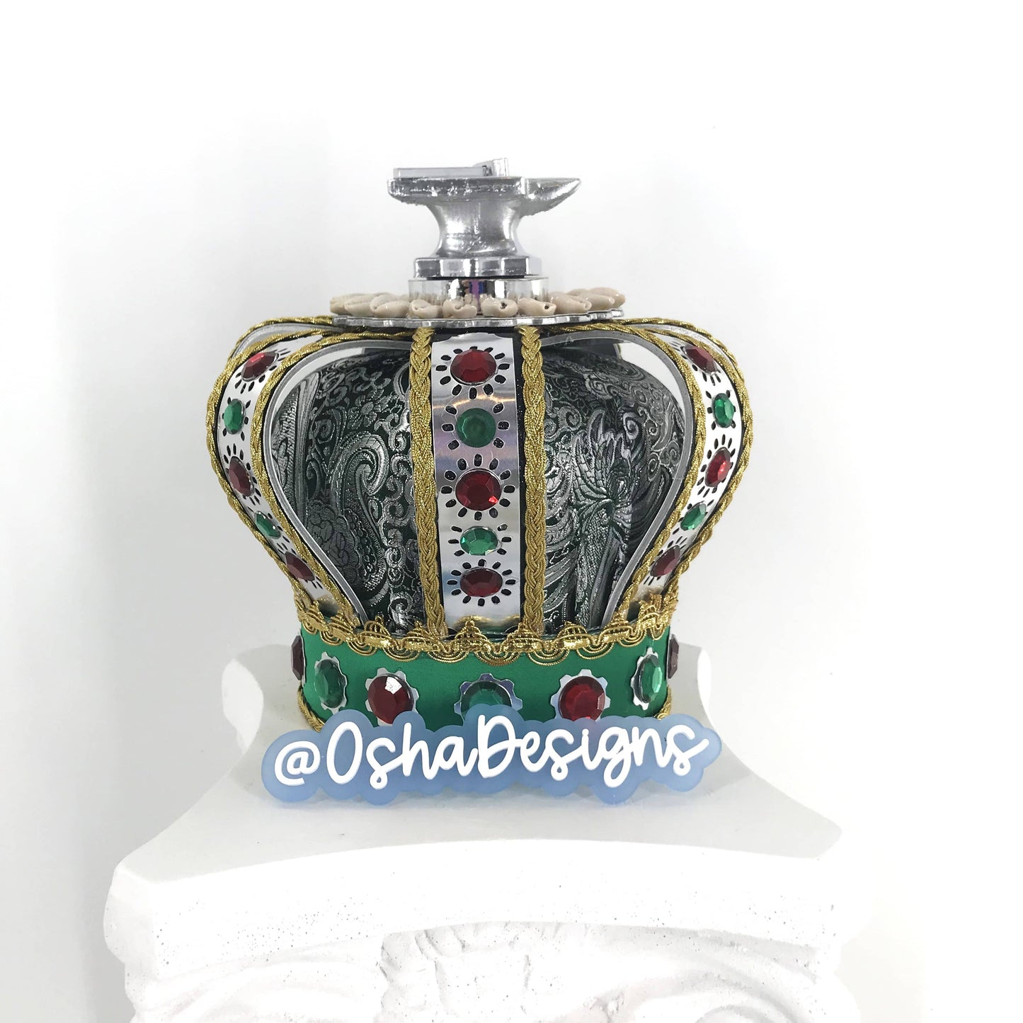 Oggun Crown with Anvil