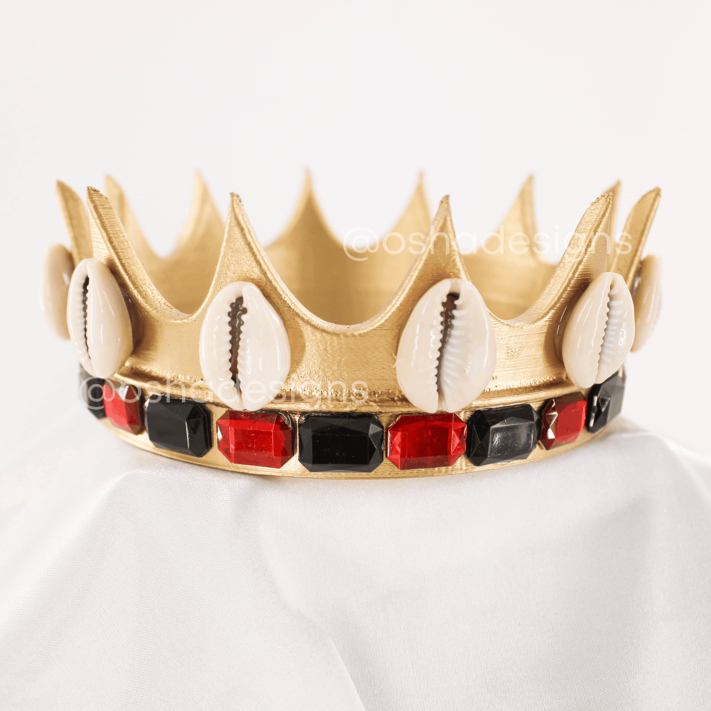 Gold Eleggua Crown 5 inches