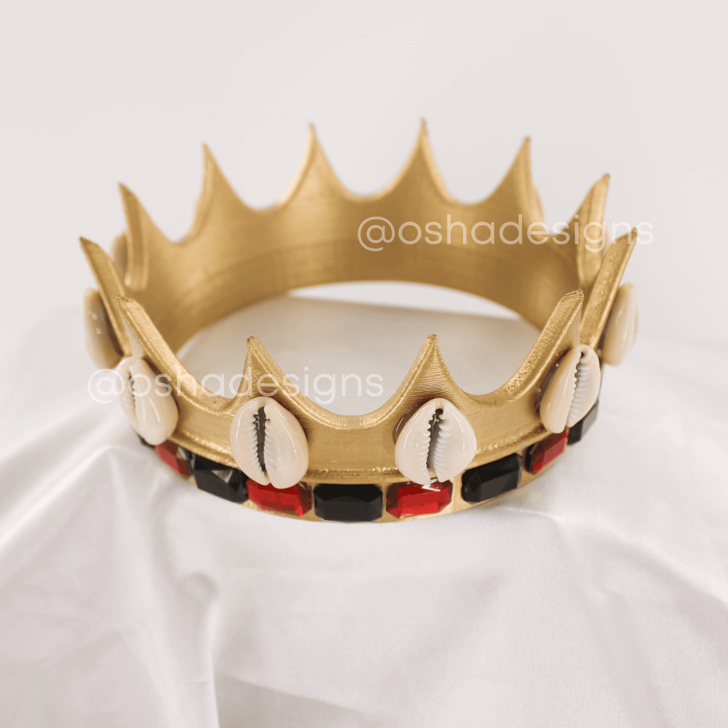 Gold Eleggua Crown 5 inches