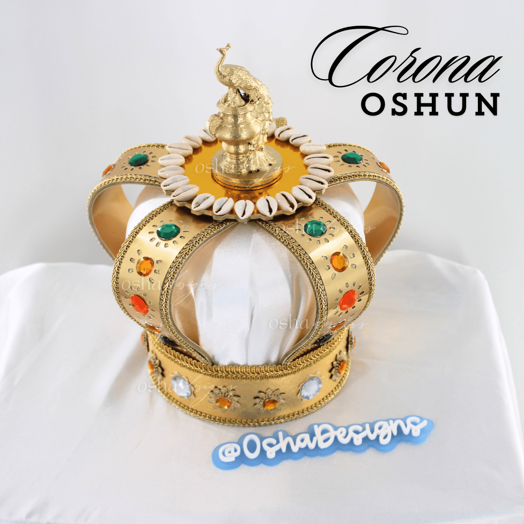 Oshun Ikole Crown Santeria Afrocuban Religion