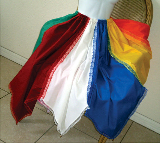 7 Colors Skirt with Bells  Spiritual Mass