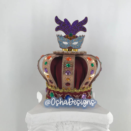Oya Crown with Masquerade
