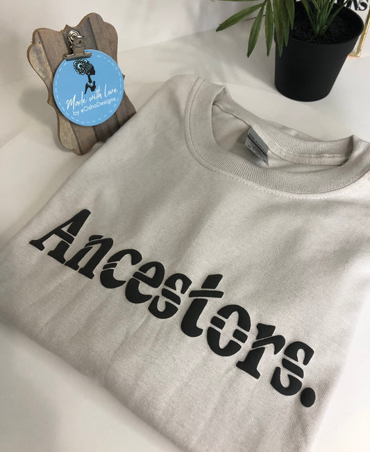 Ancestros Unisex Short Sleeve  T-Shirt 100% Cotton