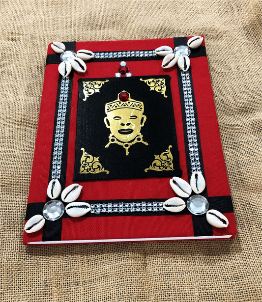 Black and Red Decorated Notebook for Eleggua