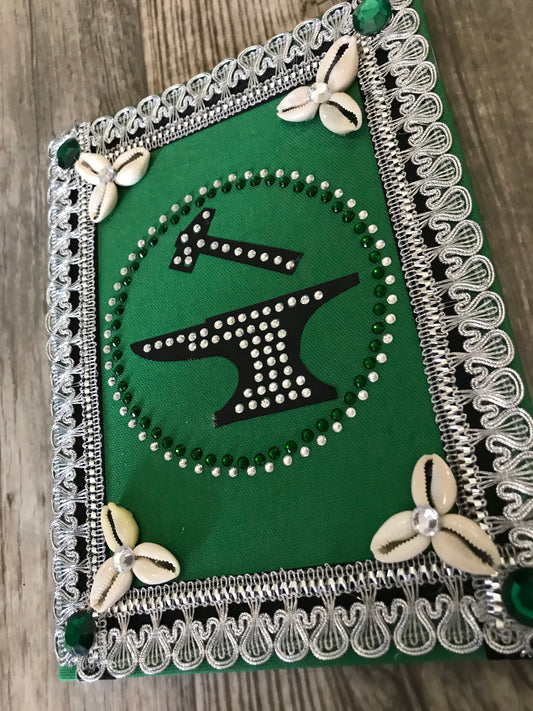 Decorated Notebbok for Oggun