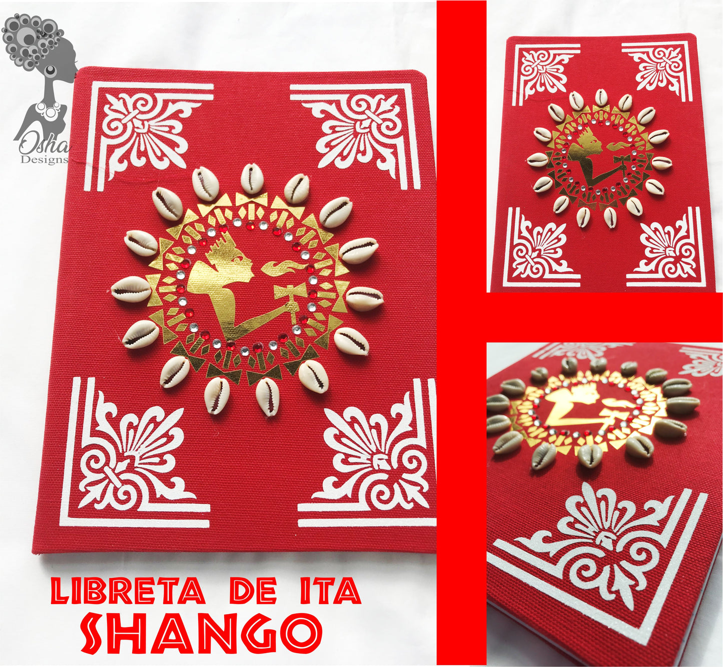 Decorated Notebook for Shango