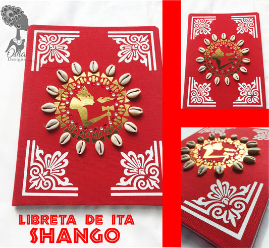 Decorated Notebook for Shango