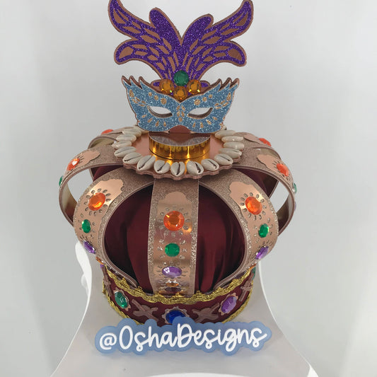 Oya Crown with Masquerade