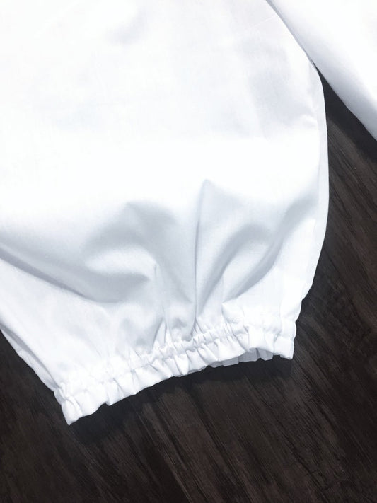 White Short Pants with Elastic Band On Waist and Knees for Iyawo