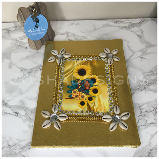 Decorated Notebook for Oshun