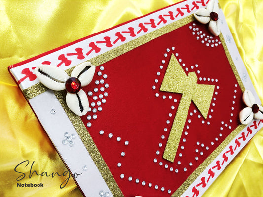 Decorated Notebook for Shango