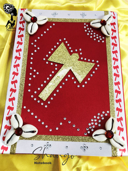 Decorated Notebook for Shango