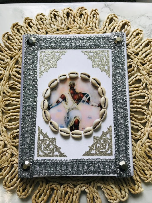 Decorated Notebook for Obatala