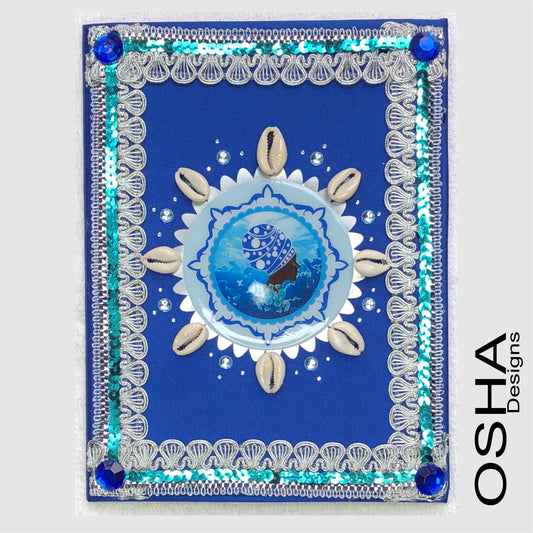 Decorated Notebook for Yemaya